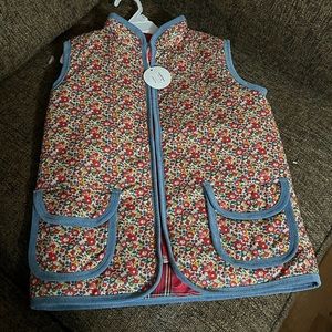 New With Tags Sal and Pimenta sz 10 floral vest